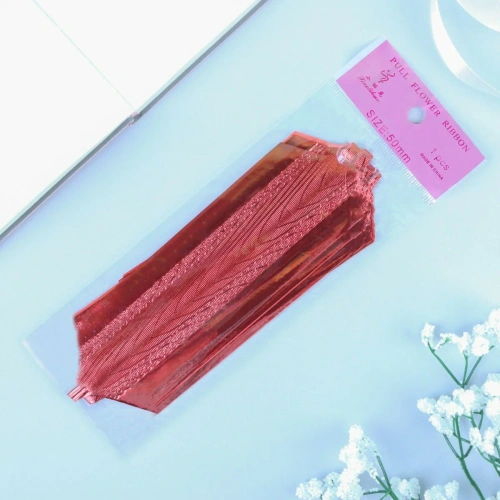 Бант-шар №5 полоса цв. красный 848852